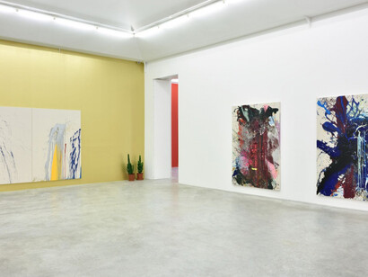 John M Armleder. Courtesy of Almine Rech Gallery
