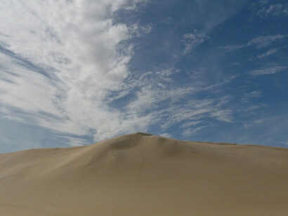 Cielo nel deserto libico. Foto di Simonetta Sandri