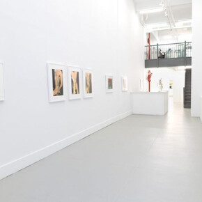 Curtice Taylor, Vintage underwater nudes, exhibition view. Courtesy of CLAMP