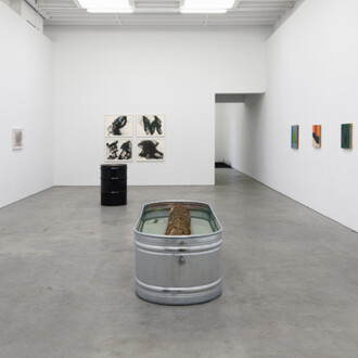 Bill Bollinger, I am gravity, exhibition view. Courtesy of Karma Gallery