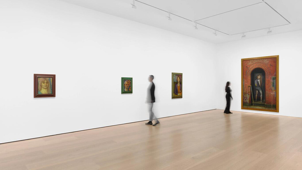 Steven Shearer, My moody muse, exhibition view. Courtesy of David Zwirner Gallery