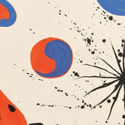 Alexander Calder, Flies in the Spider Web, 1974, lithograph.  Collection of Phoenix Art Museum, Gift of Mr. & Mrs. Orme Lewis. © 2017 Calder Foundation, New York / Artists Rights Society (ARS), New Yor