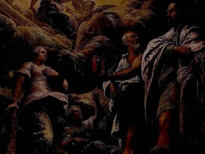 «Alegoría de la moralidad de las cosas terrenales» (1585), atribuido a Tintoretto