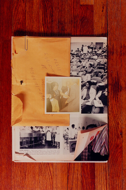 Leslie Hewitt, Riffs on Real Time (3 of 10), 2006–09, Chromogenic print, 76.2 x 61 cm, Solomon R. Guggenheim Museum, New York