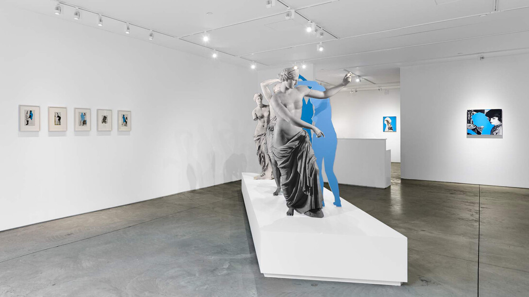 Exhibition view, Luciana Pinchiero, Bad Posture, 2023. Courtesy of Praxis