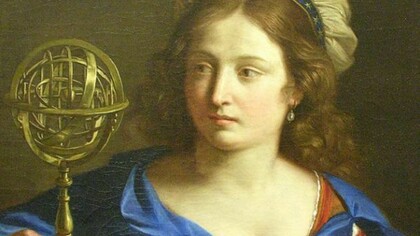 Guercino, la personificazione dell'Astrologia