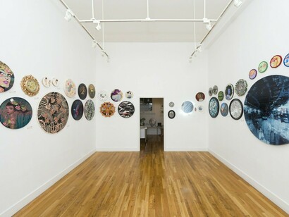 Tondo, Exhibition view. Courtesy of Spoke Art