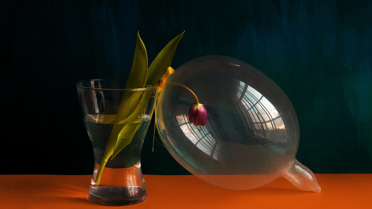 Giuseppe Lo Schiavo, Proserpina, Still life with condom, 2015