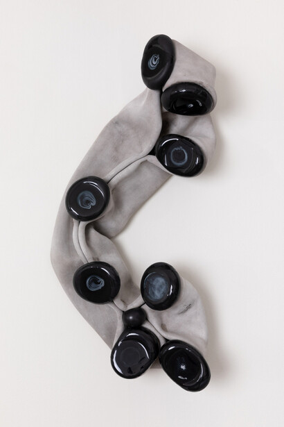 Siobhán Hapaska, Cosmocytes on concrete 1, 2026. Courtesy of Kerlin Gallery
