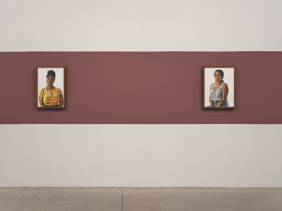 YoYo Lander, Burdened by blessings, exhibition view. Courtesy of Zidoun and Bossuyt