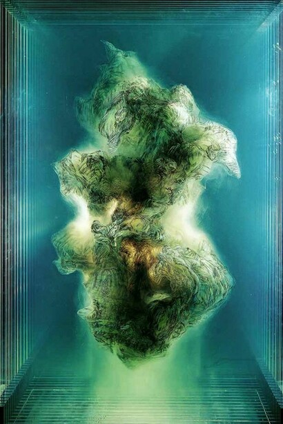 Xia Xiaowan, Landscape Taihu Rock, 2007, special pencil