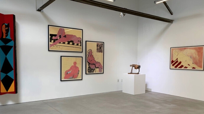 Joan Brown. Courtesy of Anglim Gilbert Gallery