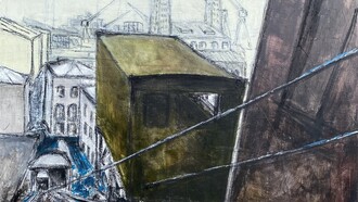 Valpo 1, pintura de Rodrigo Gonçalves B.