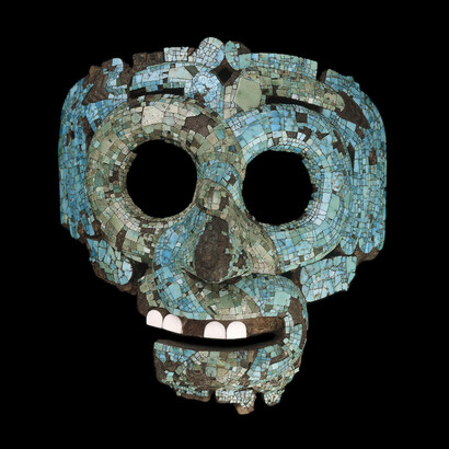 Máscara de serpiente de Tláloc, 1400-1521, México