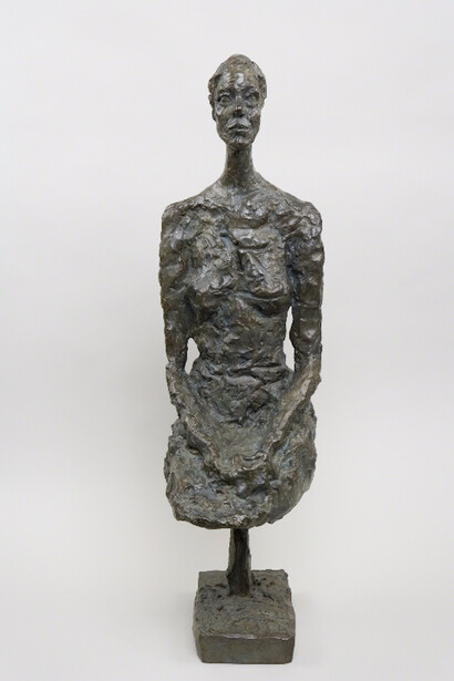 Alberto Giacometti, Grande femme assise (Large Seated Woman), 1958. Courtesy of Musée Picasso