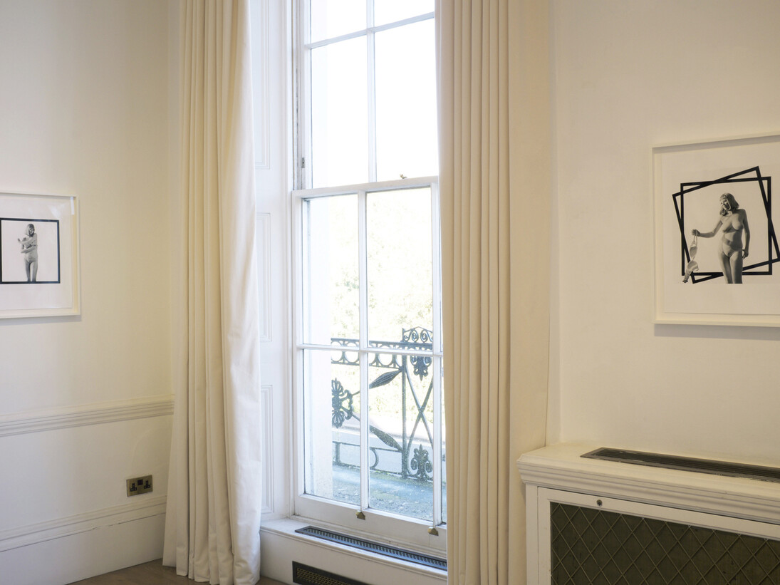 Shizuka Yokomizo, Impose/Retreat (2014) Diptych - exhibition view © Shizuka Yokomizo