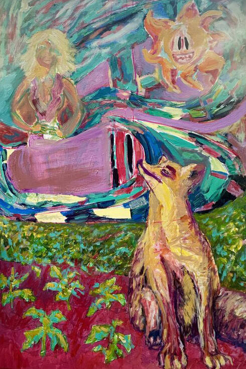 Alysha Marko, Adventures of the chubby fox, 2020. Courtesy of AMRM Gallery