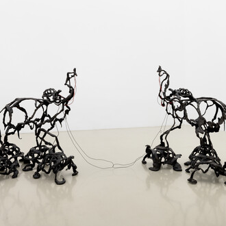 Raphaela Vogel, Stop! (The infinite regress), exhibition view. Courtesy of Galerie Meyer*Kainer