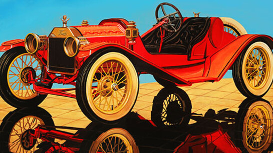 Lory Lockwood Art Display. Courtesy of AACA Museum