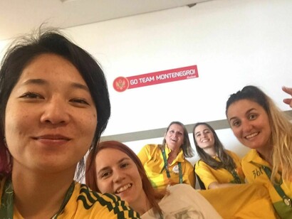 Voluntárias no Rio 2016