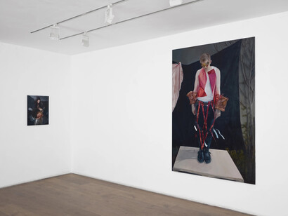 Teodora Axente, From horizon of the matter, rises the vertical of the soul, exhibition view. Courtesy of gallery rosenfeld