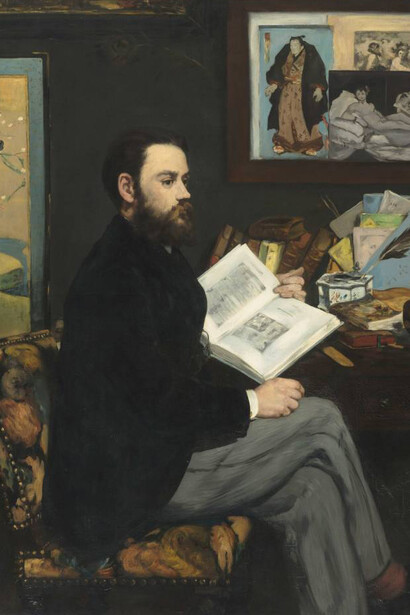 Édouard Manet, Émile Zola, 1868. Olio su tela, 146 x 114 cm. Parigi, Musée d’Orsay © René-Gabriel Ojéda / RMN-Réunion des Musées
Nationaux/ distr. Alinari