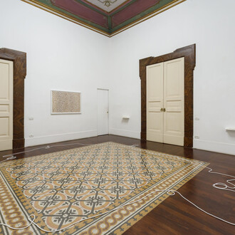 Stéphanie Saadé, Our love is my studio, exhibition view. Courtesy of Galleria Tiziana Di Caro