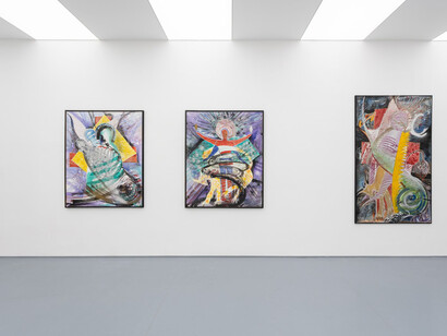Áron Gábor, Rewind, exhibition view. Courtesy of acb Gallery
