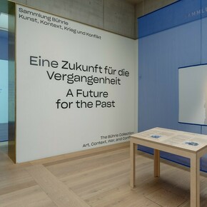 Eine zukunft für die vergangenheit, ausstellungsansicht. Mit freundlicher genehmigung des Kunsthaus Zürich