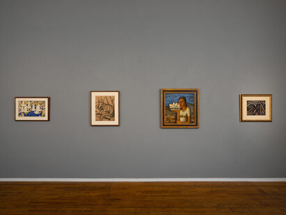 Various artists, Cordillera mexicana: Alfredo Ramos Martínez and the mexican landscape, exhibition view. Courtesy of Louis Stern Fine Arts