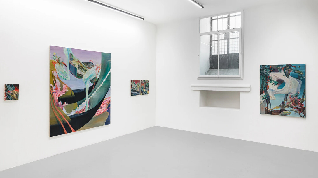 Clément Bedel, Final glimmer, first breath, exhibition view. Courtesy of Galerie Kandlhofer