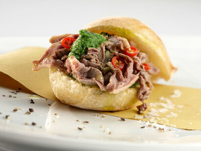 Panino con il lampredotto