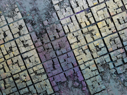 Hendrik Czakainski, Nonpoint sources #6 (detail), 2025. Courtesy of AOA;87 Gallery