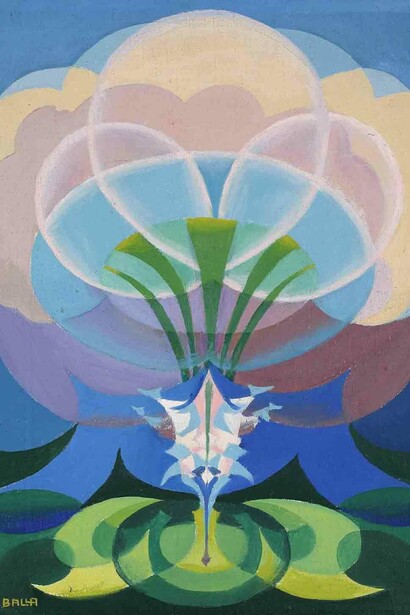 Giacomo Balla, Risveglio di primavera (detail), 1918. Courtesy of Mart