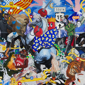 Philip Colbert. Courtesy of Saatchi Gallery