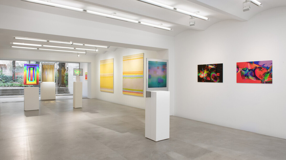Dieter Jung, Life of colors, exhibition view. Courtesy of the Kornfeld Galerie