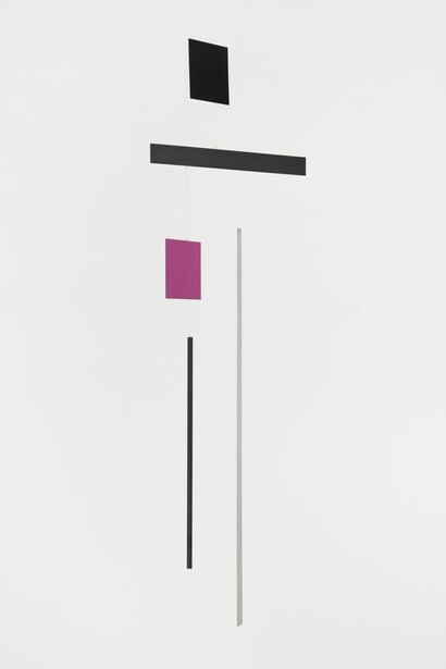 Bruno Munari, Ambienti luminosi, veduta della mostra. Per gentile concessione di kaufmann repetto