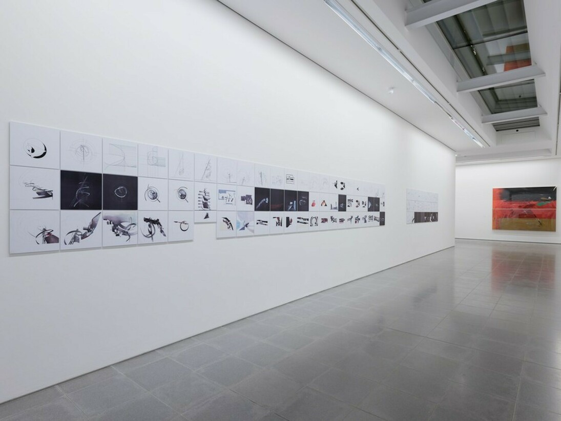 Zaha Hadid, exhibition view. Courtesy of Serpentine Gallery 