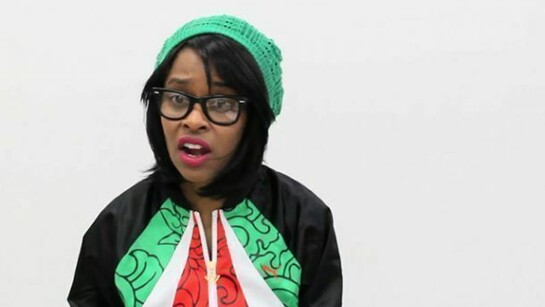 Tameka Norris, Still from My First Semester Yale School of Art, 2010-2012, single-channel video with sound. Courtesy of the artist and Lombard Freid Gallery, New York