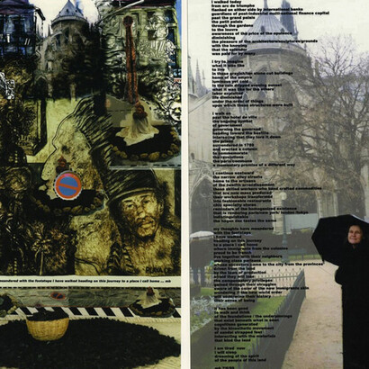 Diógenes Ballester and Mary K. (María) Boncher, Globalization, Post-industrialism and syncretism, from Taller Boricua’s 30th Anniversary Commemorative Portfolio, Alma Boricua (detail), 2001. Courtesy of the Museo del Barrio