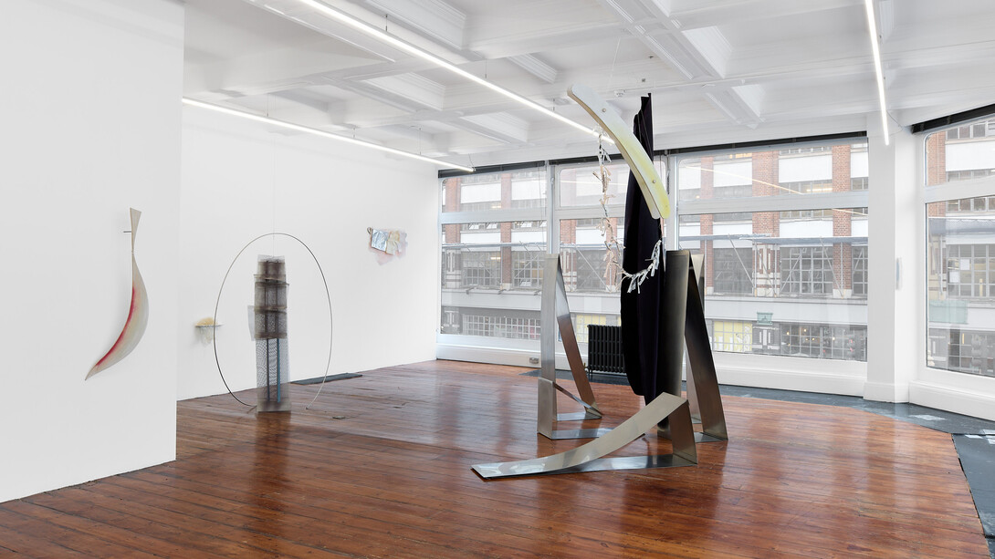 Daiga Grantina, Leaves, exhibition view. Courtesy of Emalin Gallery