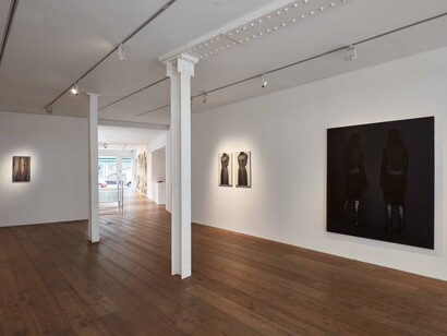 Lanfranco Quadrio & Ruozhe Xue, Exhibition view. Courtesy of Rosenfeld porcini
