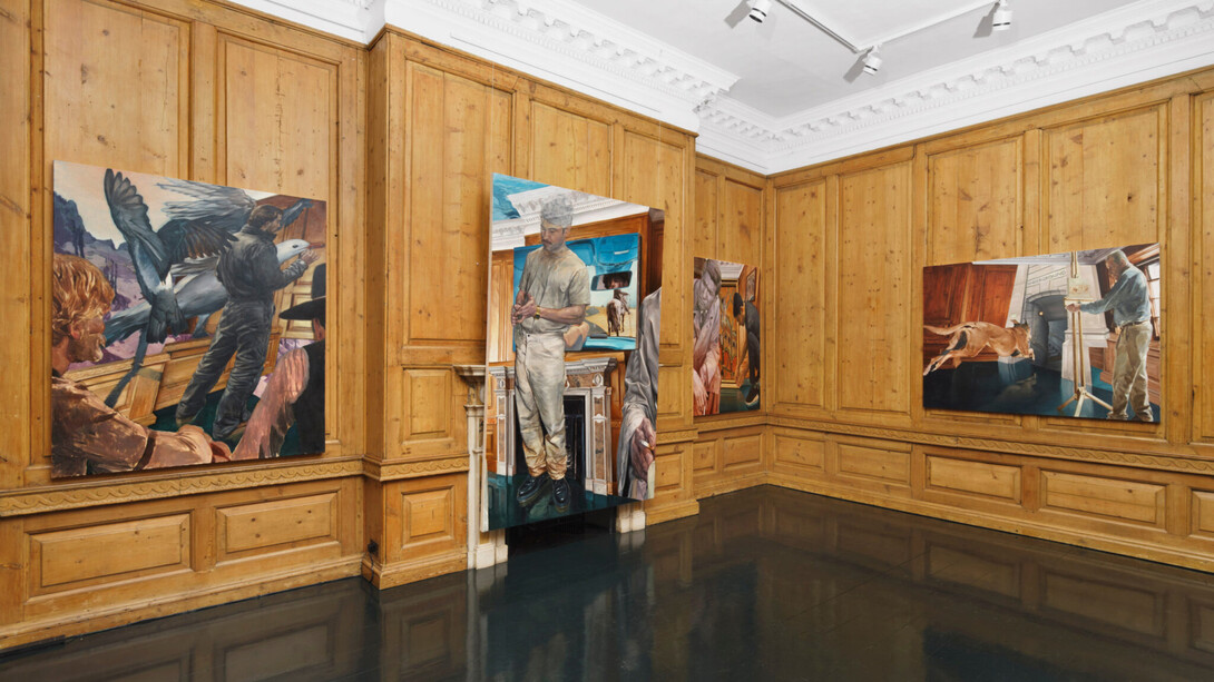 Shane Keisuke Berkery, Shane, come back, exhibition view. Courtesy of Carl Kostyál Gallery