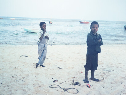 Boys in Mozambique, Africa. Photo by Cesar Chelala