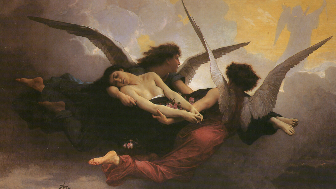 William-Adolphe Bouguereau- Soul Carried to Heaven