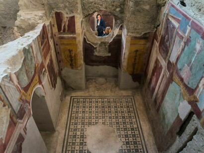 Pompei, particolare di una domus