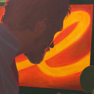 Jonah Gebka, I Just came to say hello, 2025. Mit freundlicher genehmigung von Galerie Thomas Fuchs