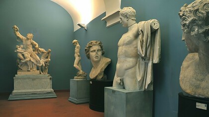 Gipsoteca Sala degli Eroi, Accademia di Belle Arti di Napoli, Italia