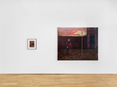 Bendt Eyckermans, Representational markings, exhibition view. Courtesy of Mendes Wood DM