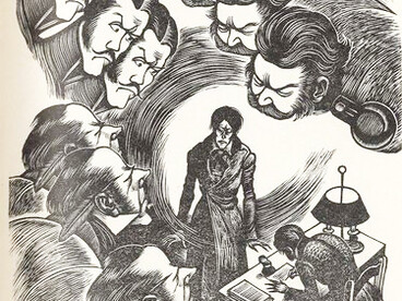 Fritz Eichenberg’s 1938 illustrations for Fyodor Dostoevsky’s Crime and Punishment